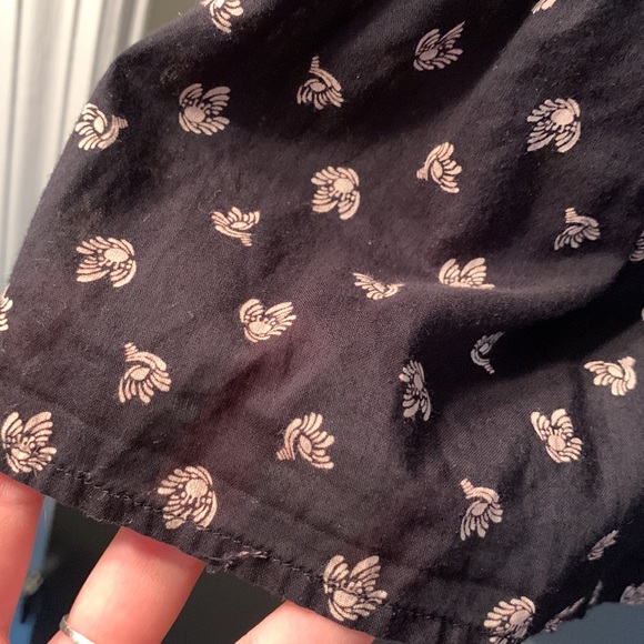 🖤🌼FRENCH CONNECTION Black Patterned Sundress - Picture 5 of 10